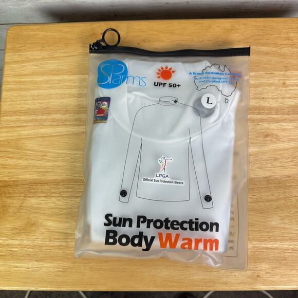 SP Arms Sun Protection Body Warm Base Layer White Size Large - Picture 1 of 2